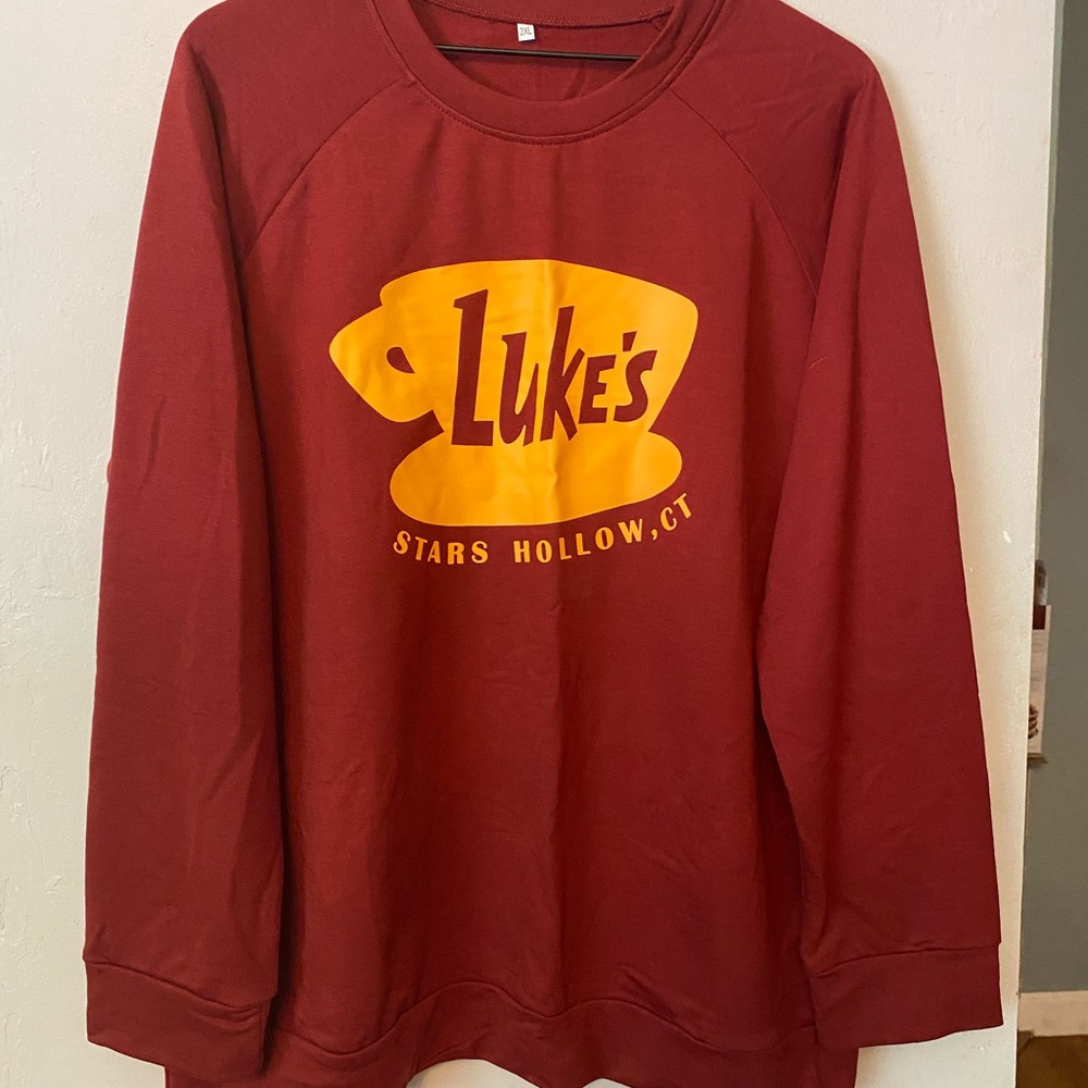 NWOT Luke’s diner Gilmore girls crewneck
